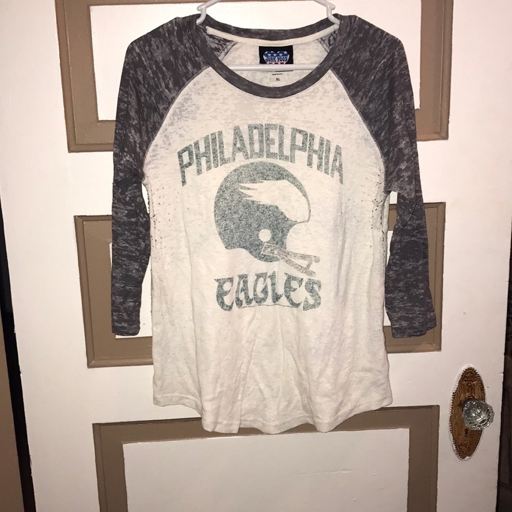 Distressed Eagles Shirt